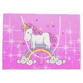 ユニコーンの第1誕生日 ラージペーパーバッグ (裏面)