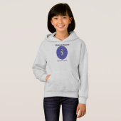 ユニコーンの紫色のフェイクなグリッターの楕円形 (正面フル)