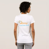 ユニコーンの群れの虹 Tシャツ (裏面フル)