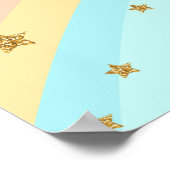 ユニコーンの背景 ポスター (角)