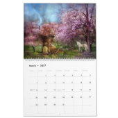 ユニコーンの芸術のカレンダー2014年 カレンダー (3月 2027)