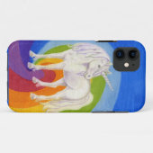 ユニコーンの虹の電話箱 Case-Mate iPhoneケース (裏面(横))