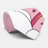 ユニコーンの虹の音の首のタイ ネクタイ (ロール)