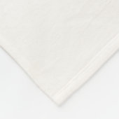 ユニコーンの虹はパーソナライズな紫色の空を主演します フリースブランケット (角)