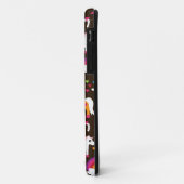 ユニコーンの虹は背景の馬をからかいます Case-Mate iPhoneケース (裏面/左)