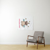 ユニコーンの虹犬 タペストリー (インサイチュ(横))