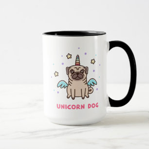 ユニコーンの虹犬 マグカップ