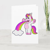 ユニコーンの虹雲 カード (正面)