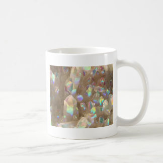 ユニコーンの角のオーラの水晶 コーヒーマグカップ