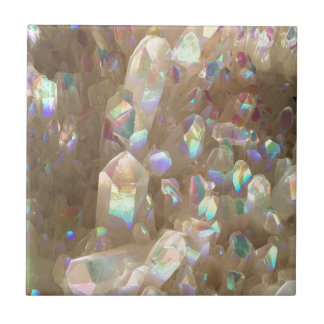 ユニコーンの角のオーラの水晶 タイル