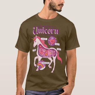 ユニコーンの解剖学 Tシャツ