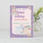ユニコーンの誕生日おめでとう 招待状 (スタンド正面)