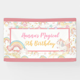 ユニコーンの誕生日おめでとう 横断幕