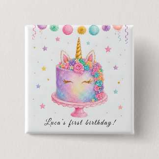 ユニコーンの誕生日バッジ 缶バッジ