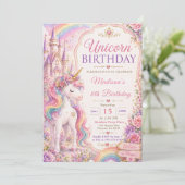 ユニコーンの誕生日パーティー 招待状 (スタンド正面)