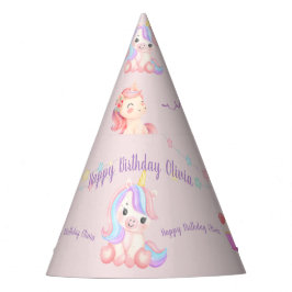 ユニコーンの誕生日 パーティーハット