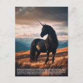 ユニコーンの象徴 ポストカード (正面)