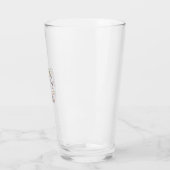 ユニコーンの貝殻と輝く角 プレミアムベクター タンブラーグラス (左)