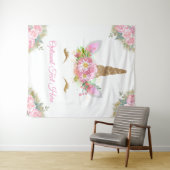 ユニコーンの赤ちゃん歓迎会 誕生日パーティー 背景 タペストリー (インサイチュ(横))