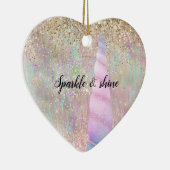 ユニコーンの輝き セラミックオーナメント (右)