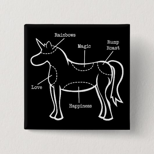 ユニコーンの部品 缶バッジ (正面)