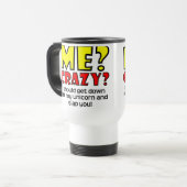 ユニコーンの面白いトラベルコーヒーマグ トラベルマグ (正面左)