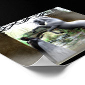 ユニコーンの領域に入る ポスター (角)