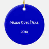 ユニコーンの頭部 セラミックオーナメント (裏面)