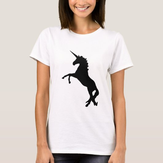 ユニコーンの魔法の育成 女性用Tシャツ Tシャツ (正面)