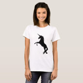 ユニコーンの魔法の育成 女性用Tシャツ Tシャツ (正面フル)