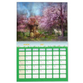 ユニコーンの2011年の芸術のカレンダー カレンダー (3月 2027)