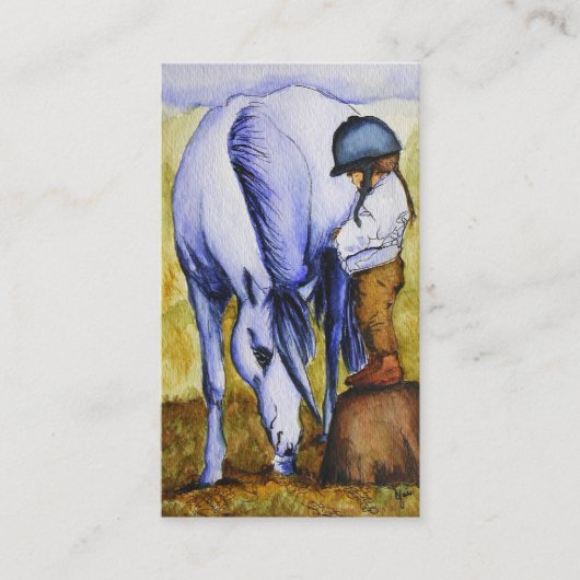 (ユニコーンの)名刺に乗るために用意して下さい 名刺 (正面)