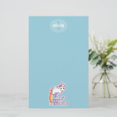 ユニコーンのBelievinをストップ 便箋 (スタンド正面)