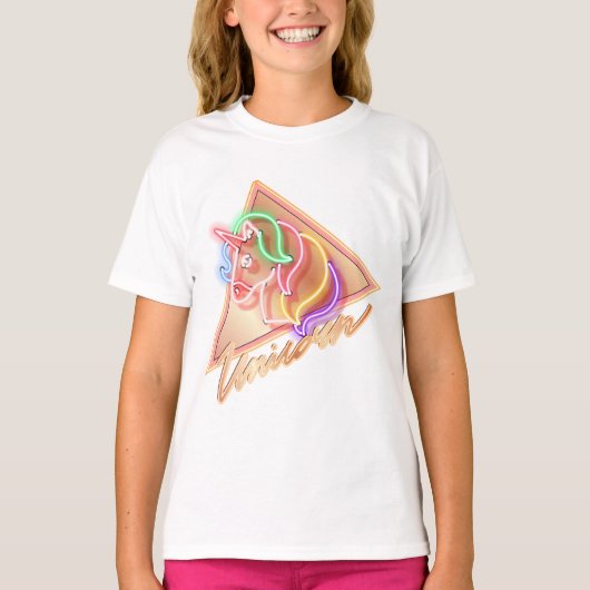 ユニコーンのTシャツデザイン Tシャツ (正面)