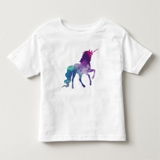 ユニコーンのTシャツ トドラーTシャツ (正面)