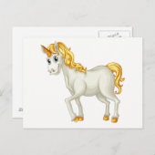 ユニコーンはがき ポストカード (正面/裏面)