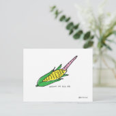 ユニコーンはがき ポストカード (スタンド正面)