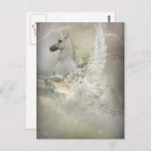 ユニコーンはがき ポストカード (正面/裏面)