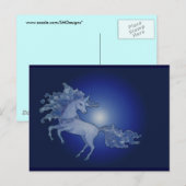 ユニコーンはがき ポストカード (正面/裏面)