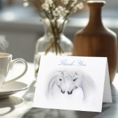 ユニコーンはカップルを愛している サンキューカード