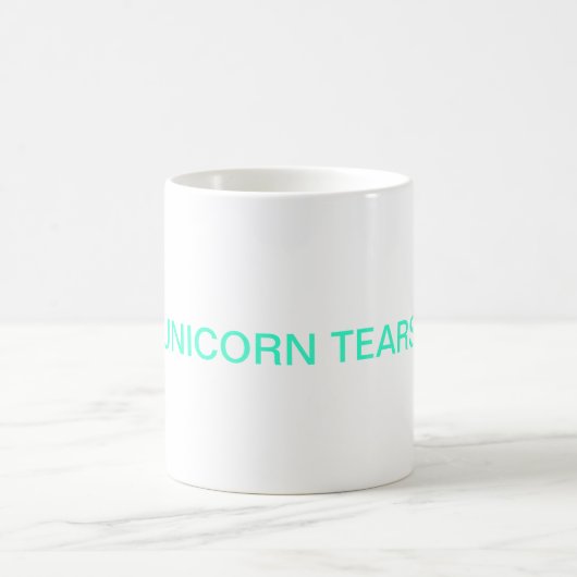 ユニコーンはマグを引き裂きます コーヒーマグカップ (中央)