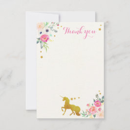 ユニコーンはメッセージカード感謝していしています サンキューカード