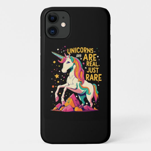 ユニコーンは実在するがただ希少なだけ Case-Mate iPhoneケース (裏面)