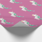 ユニコーンは魔法です ラッピングペーパー (角)