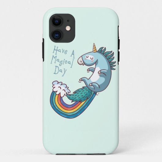 ユニコーンは魔法日を過します Case-Mate iPhoneケース (裏面)