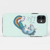 ユニコーンは魔法日を過します Case-Mate iPhoneケース (裏面(横))