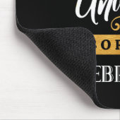 ユニコーンは2月-書道の芸術に生まれます マウスパッド (コーナー)