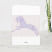 ユニコーンは"健康な"挨拶状を得ます カード (裏面)
