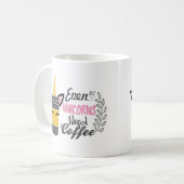 ユニコーンもコーヒーパーティーが必要 コーヒーマグカップ (正面左)