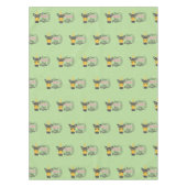 ユニコーンもコーヒーパーティーが必要 テーブルクロス (正面)